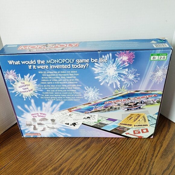 Monopoly Here & Now Edition America Has Voted Board Game COMPLETE Family Fun - Picture 2 of 11